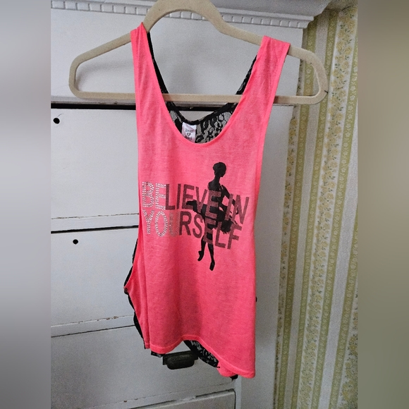 Heart and Soul Dance Tank Top, NEW, size XL - Picture 1 of 4